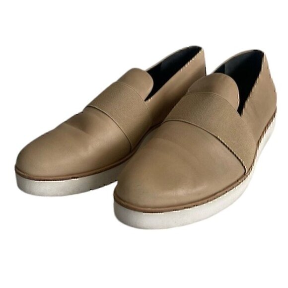 Via Spiga Women's Leather Slip On Loafer Shoes size 8.5 - Picture 1 of 12
